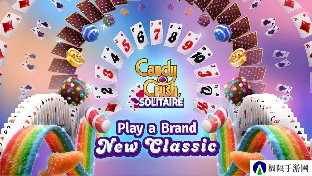 接龙卡牌游戏《Candy Crush Solitaire》于双平台推出 踏上环游世界的甜蜜旅程