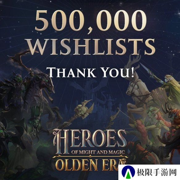 《魔法门之英雄无敌：上古纪元》Steam愿望单突破50万