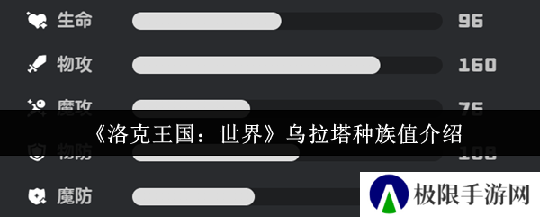 洛克王国：世界乌拉塔种族值介绍
