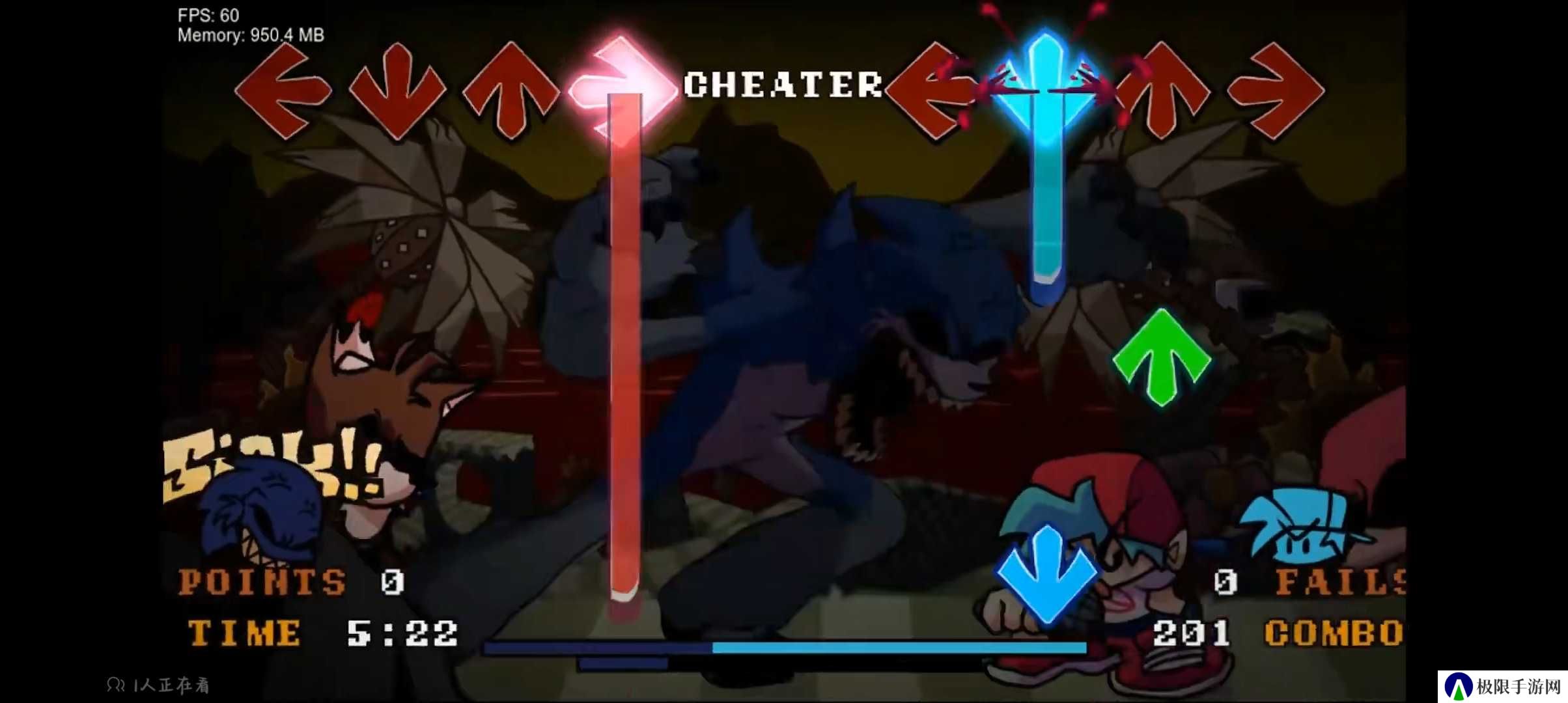 fnf索尼克exe hog