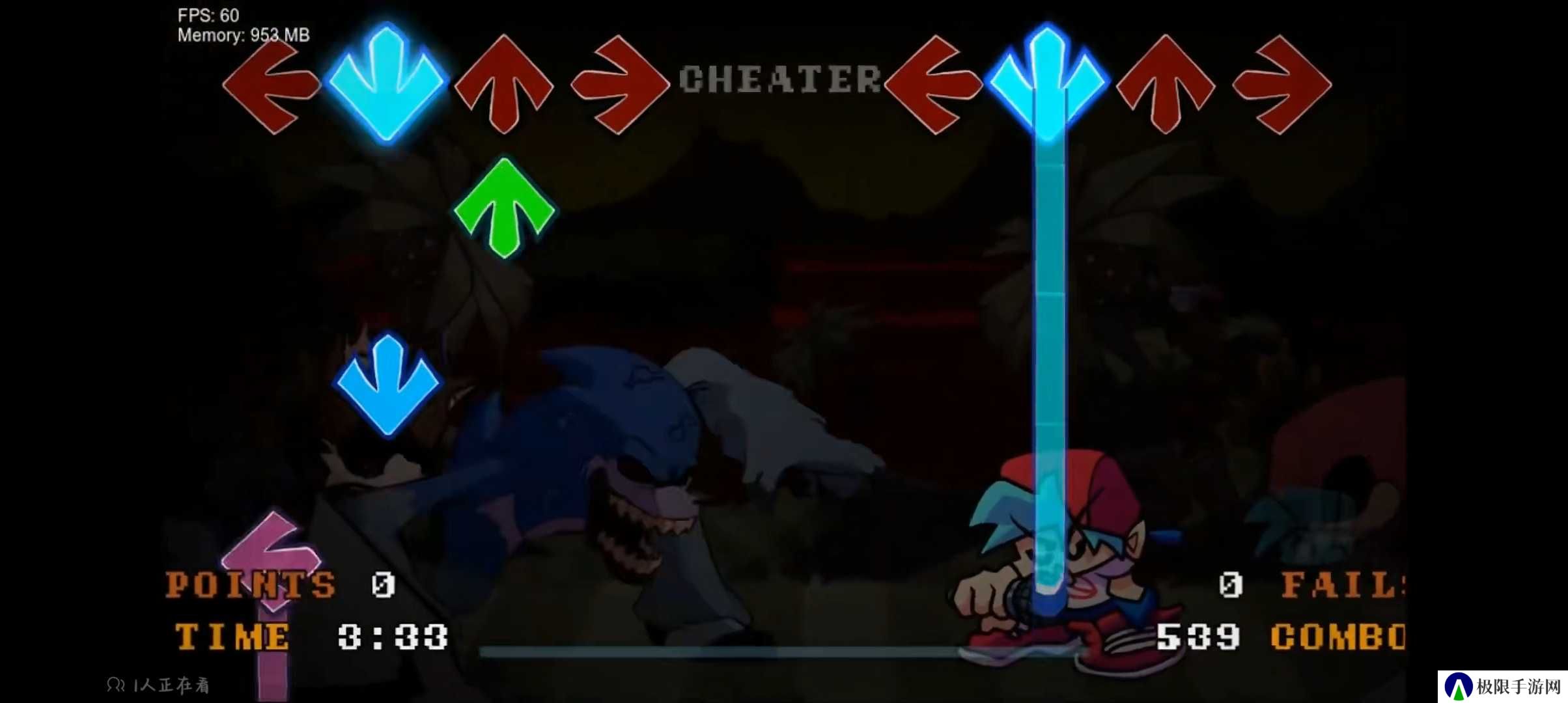 fnf索尼克exe hog
