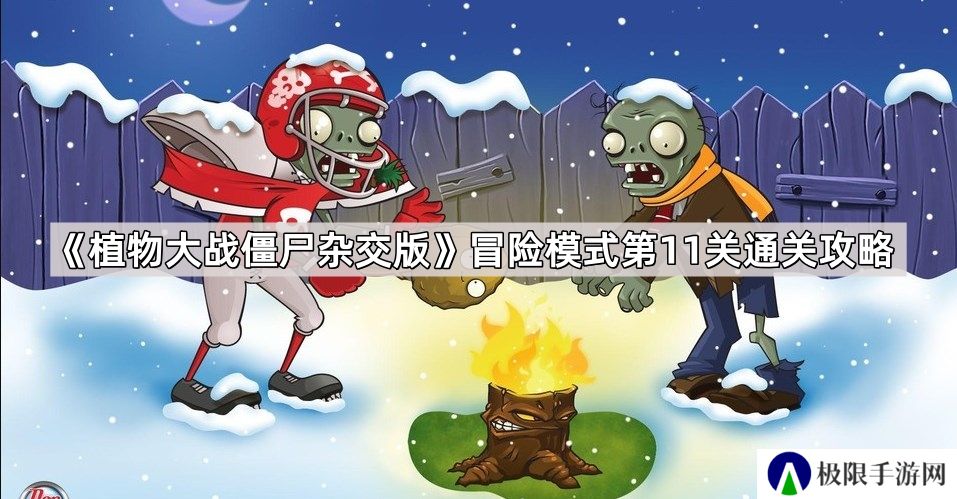 植物大战僵尸杂交版冒险模式第11关怎么过-冒险模式第11关通关图文攻略