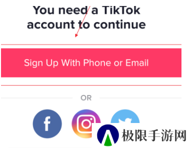 TikTok怎么注册1