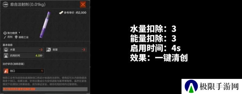 扭转战局就靠它！暗区新兵训练营药品解析-针剂篇