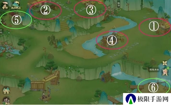 《桃源记2》渔溪村攻略：渔溪村资源分布&玩法技巧！