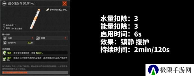 扭转战局就靠它！暗区新兵训练营药品解析-针剂篇