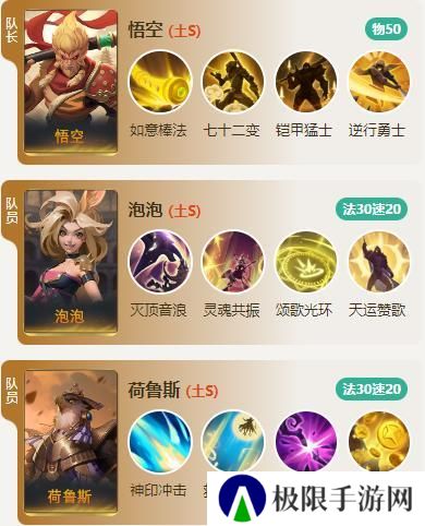 S2配将大赛丨热门阵容第二弹
