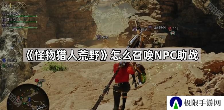 怪物猎人荒野怎么召唤NPC助战-支援猎人助战开启方法