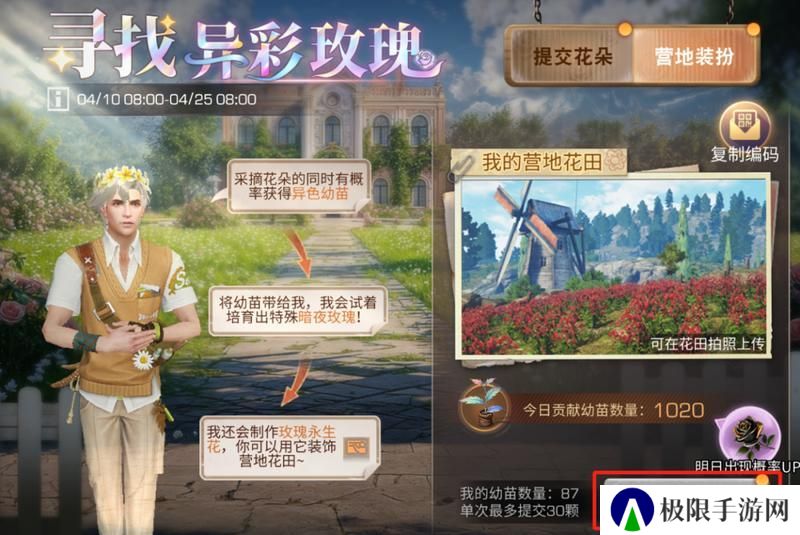 《明日之后》异色玫瑰保姆级攻略手把手教学兑换
