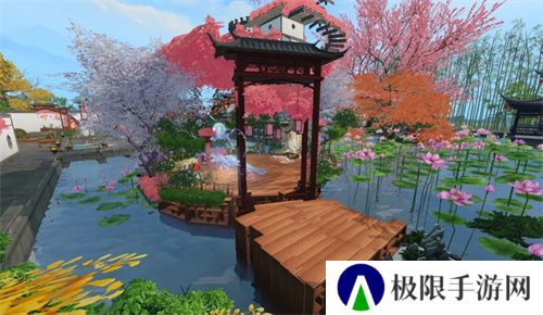 《天下》手游中秘藏的桃源仙境?陶渊明看了都点赞!