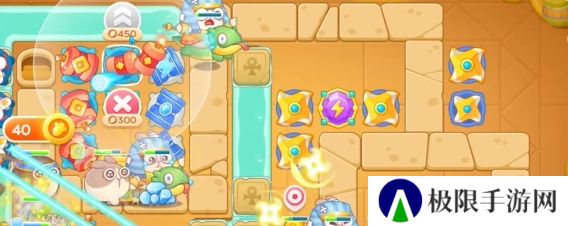 《保卫萝卜4》法老归来第98关通关攻略