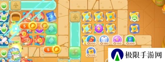 《保卫萝卜4》法老归来第98关通关攻略