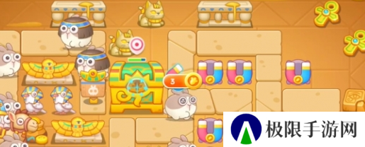 《保卫萝卜4》法老归来第97关通关攻略