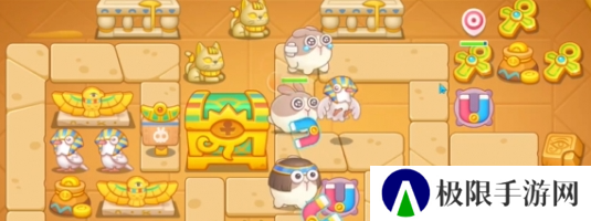 《保卫萝卜4》法老归来第97关通关攻略