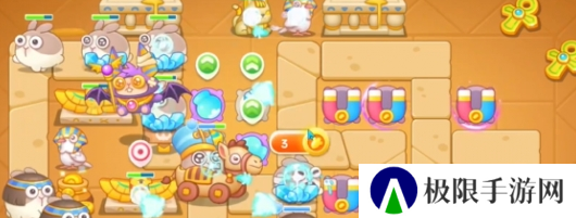 《保卫萝卜4》法老归来第97关通关攻略