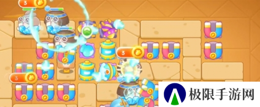 《保卫萝卜4》法老归来第97关通关攻略