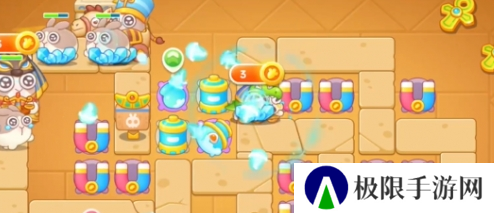 《保卫萝卜4》法老归来第97关通关攻略