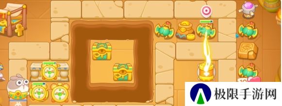 《保卫萝卜4》法老归来第93关通关攻略