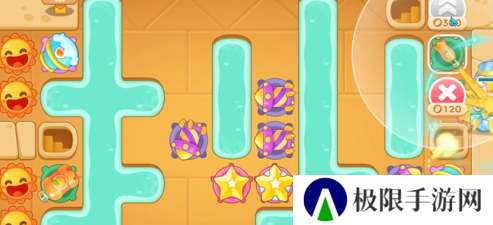 《保卫萝卜4》法老归来第96关通关攻略