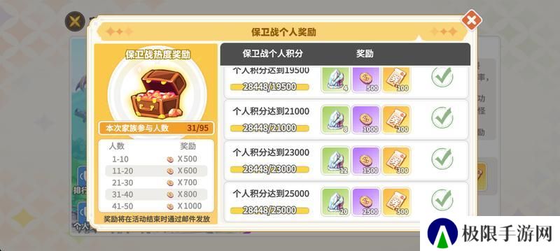《彩虹橙》家族保卫战玩法攻略