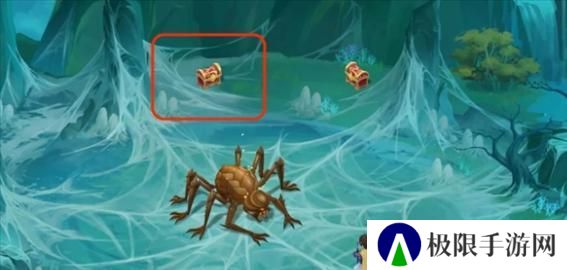 《仙剑世界》黑蜘蛛森林宝箱开启方法