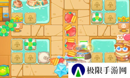 《保卫萝卜4》法老归来第91关通关攻略