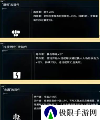 《硬核机甲启示》紫配件一览