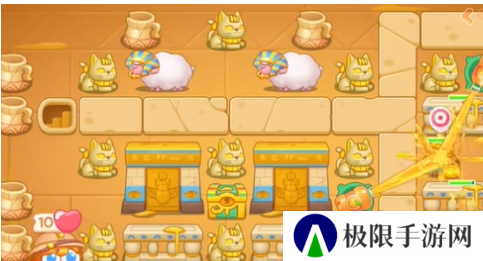 《保卫萝卜4》法老归来第82关通关攻略