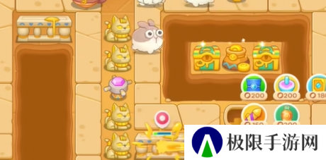 《保卫萝卜4》法老归来第78关通关攻略