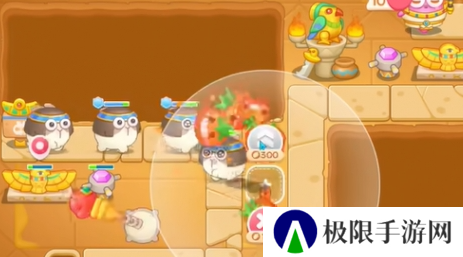 《保卫萝卜4》法老归来第83关通关攻略