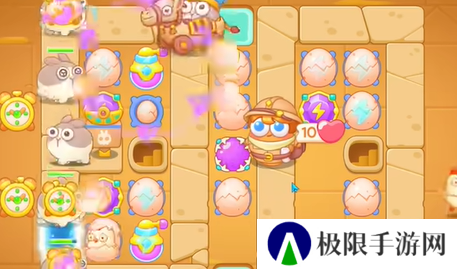 《保卫萝卜4》法老归来第80关通关攻略