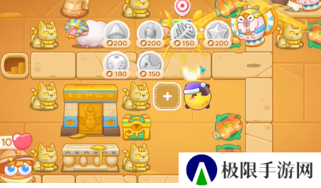 《保卫萝卜4》法老归来第82关通关攻略