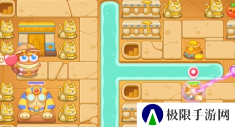 《保卫萝卜4》法老归来第84关通关攻略
