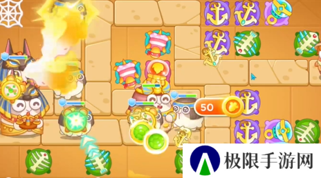 《保卫萝卜4》法老归来第79关通关攻略