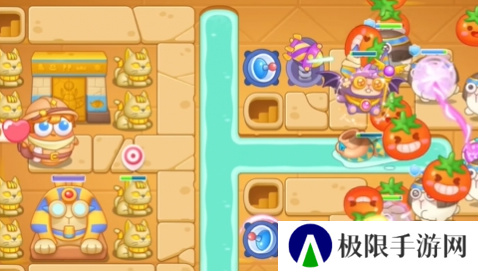 《保卫萝卜4》法老归来第84关通关攻略