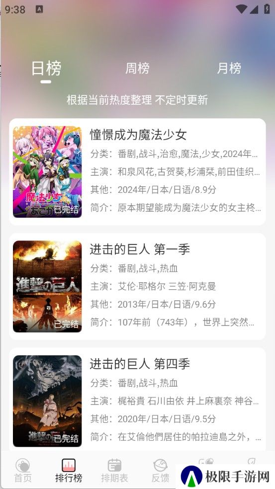 TrAni追番