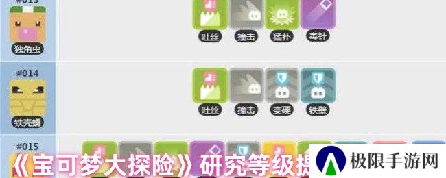 《宝可梦大探险》研究等级提升必看攻略