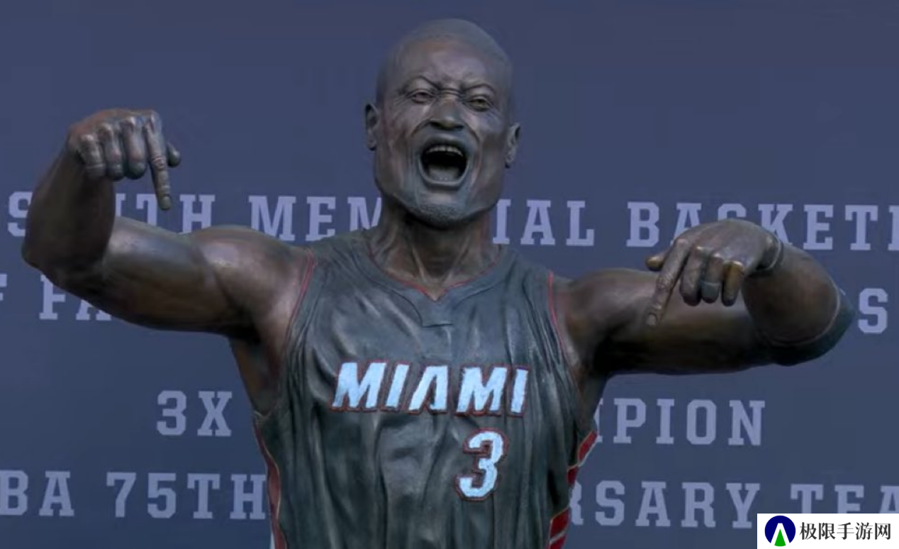 NBA史上做工最差的韦德雕像，成了外网最热的表情包