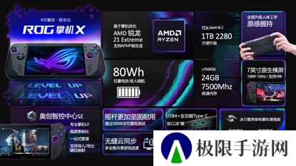ROG掌机X正式发布-全面进阶引领T0级掌机体验