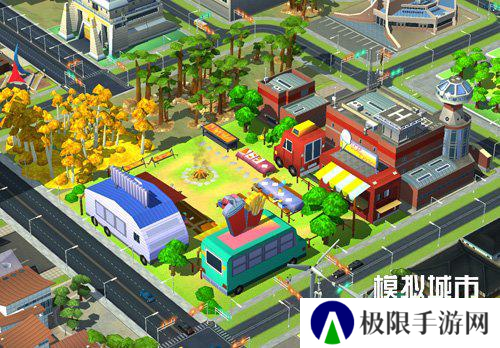 《模拟城市：我是市长》打造潮酷商业区
