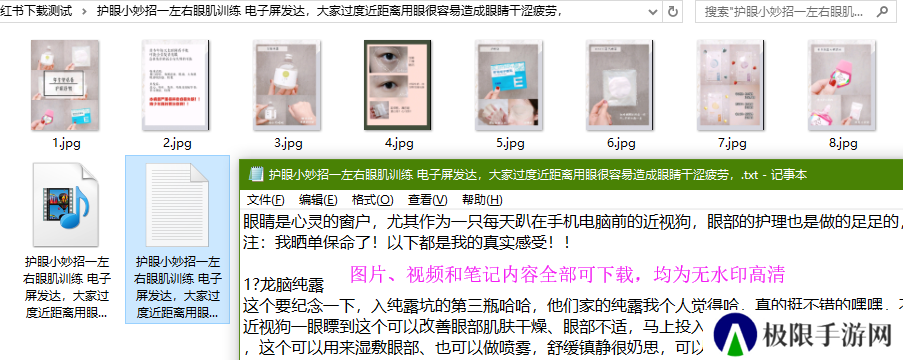 小红书笔记批量下载助手app