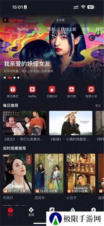网飞猫追剧