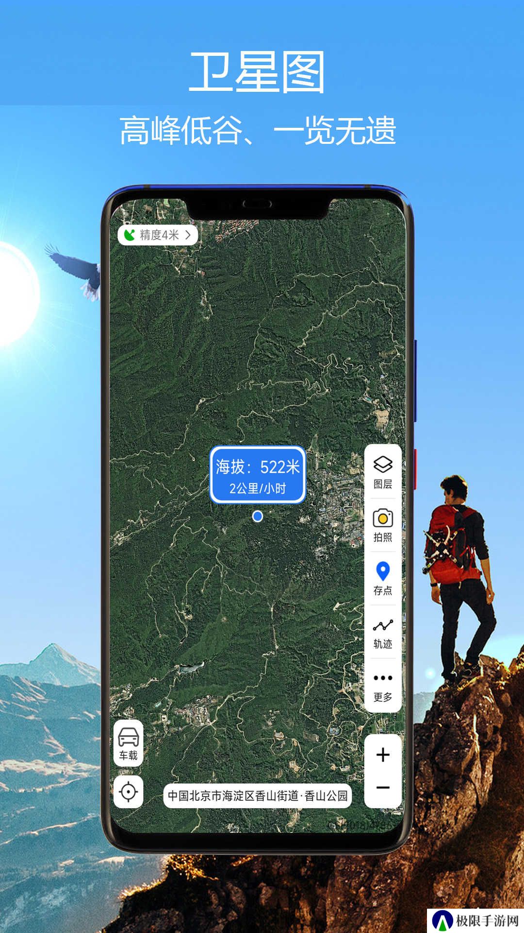 海拔罗盘指南针