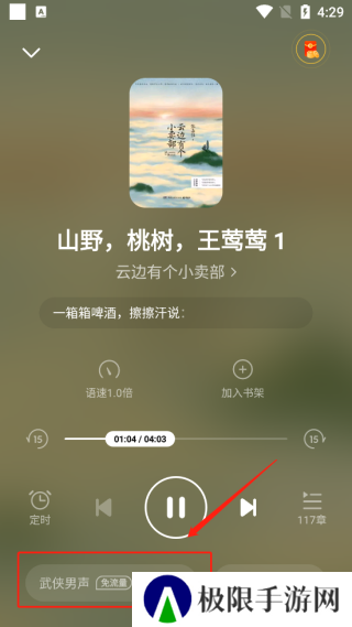 七猫小说app怎么设置听书模式4